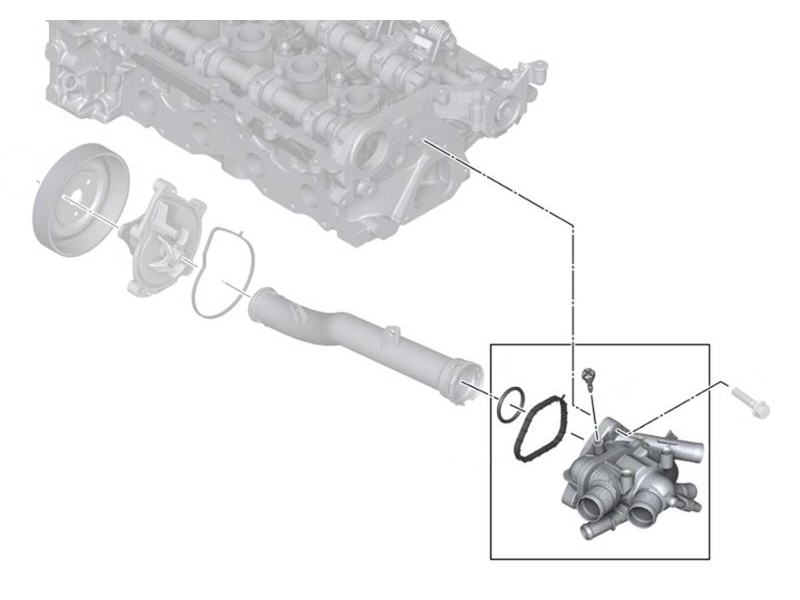 2009 mini cooper clearance s thermostat replacement