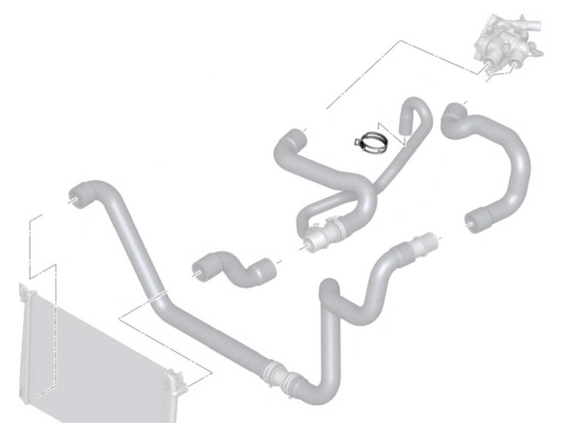 Mini Cooper 23mm Hose Clamp For Coolant Line Auto Trans Oem Gen2 R55 R56 R57 R58 R59 R60 R61 Mini Cooper 23mm Hose Clamp For Coolant Line Auto Trans Oem Gen2 R55 R56 R57 R58 R59 R60 R61