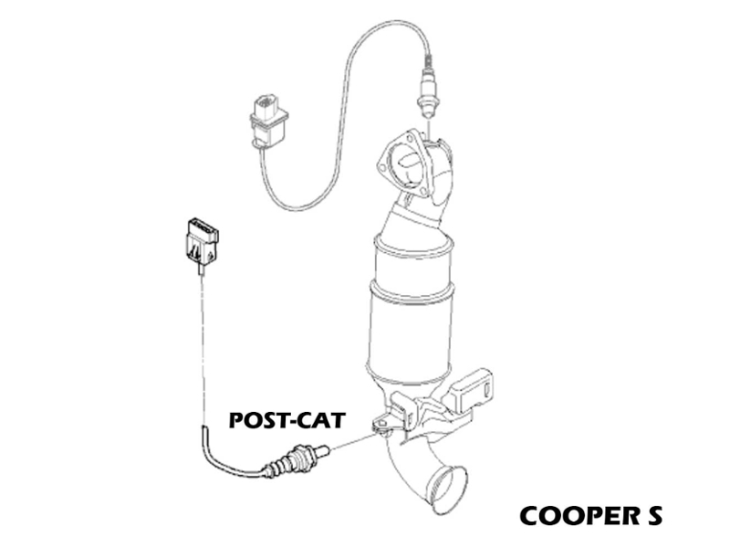 O2 Oxygen Sensor Post cat Value Priced MINI Cooper Cooper S R55 R56 R57 R58 R59 R60 R61 Gen2