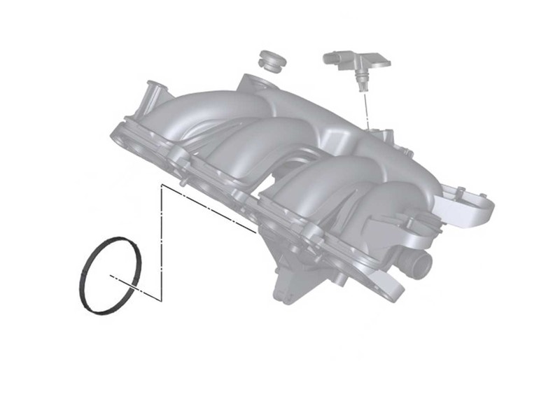 MINI Cooper intake manifold inlet gasket, Value Line - R55 R56 R57 R58 R59 R60 R61