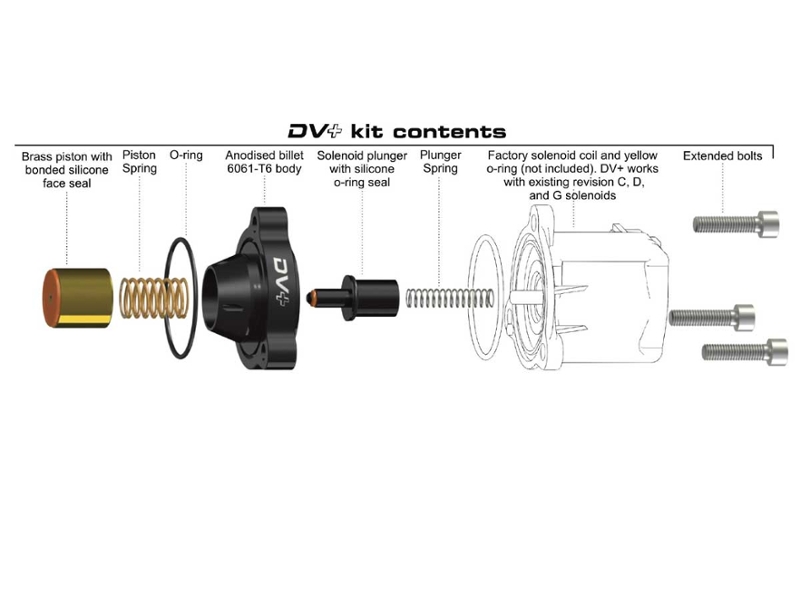 DV+ Diverter Upgrade Blow Off Valve for N14 Turbo engine for MINI Cooper S R55 R56 R57 (2007-2010) Gen2