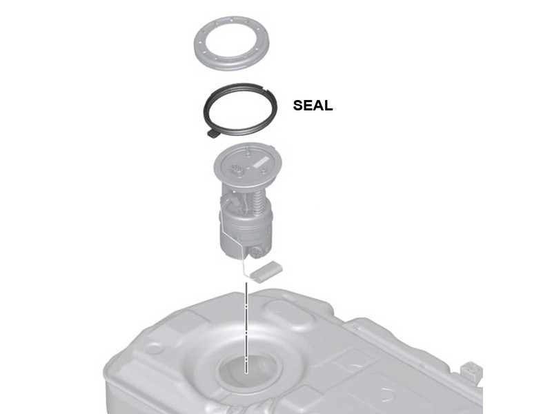 Seal For Fuel Pump Cap Oem - R60 R61 Mini Cooper & S Countryman