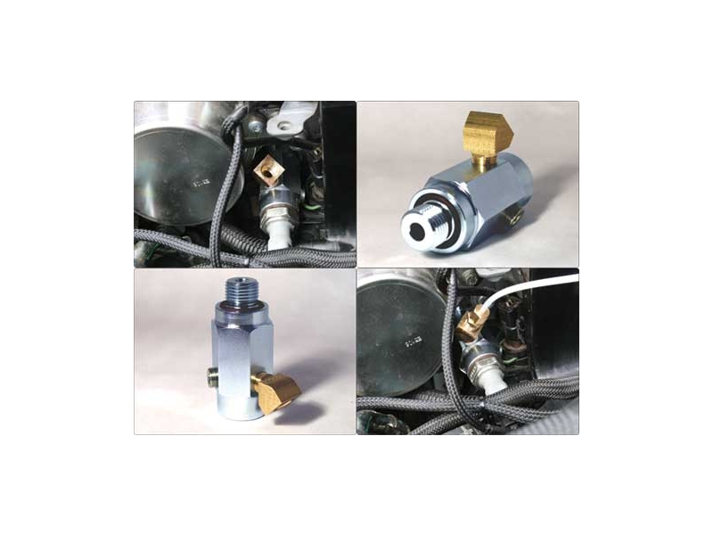 Mini Cooper Oil Pressure Temperature Port Adapter Flexpod R55 R56 R57 R58 R59 R60 R61