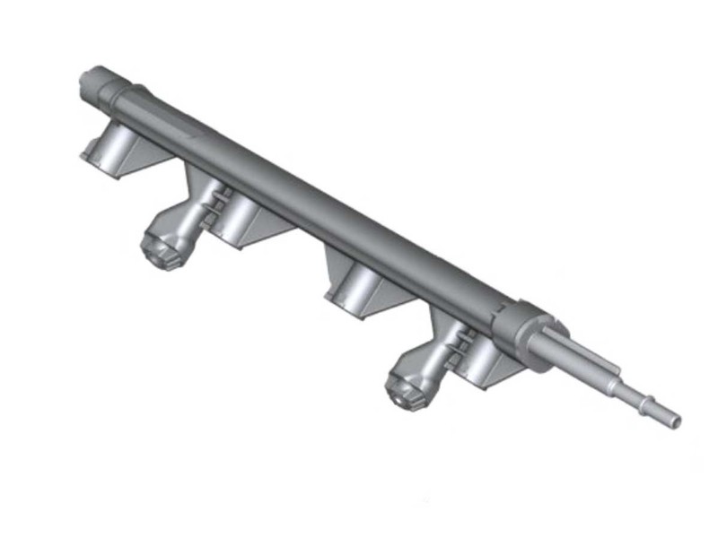 MINI Cooper Fuel Rail Injection Tube OEM Gen2 R55 R56 R57 R58 R59 R60 R61