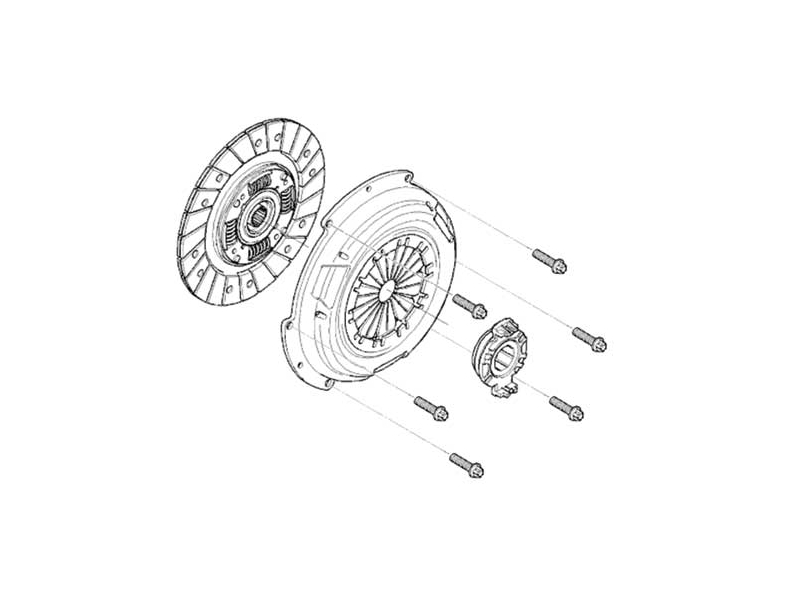 Oem Clutch Kit Cooper S R55 R56 2007-