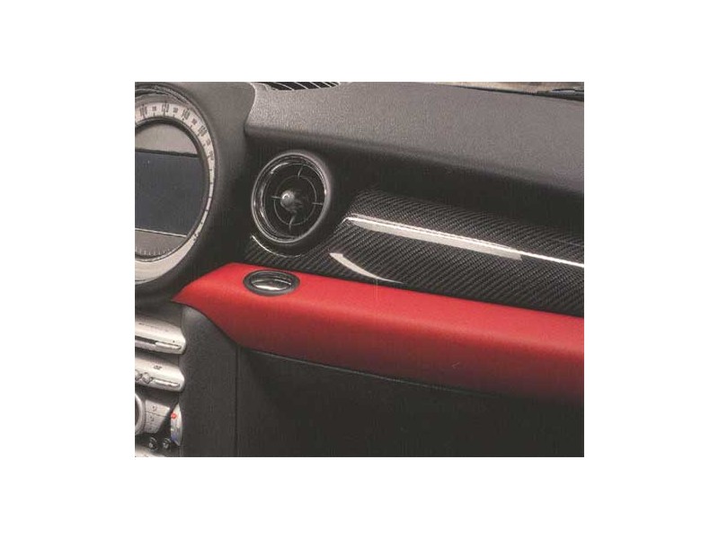 2007-2013 MINI COOPER R55-R59 Coupe JCW Carbon Fiber Interior Door Trim 