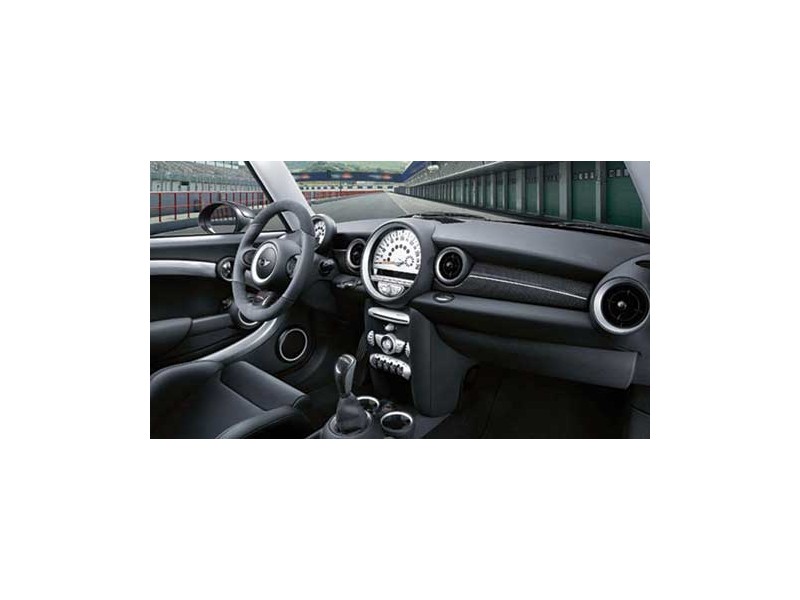 2007-2013 MINI COOPER R55-R59 Coupe JCW Carbon Fiber Interior Door Trim 