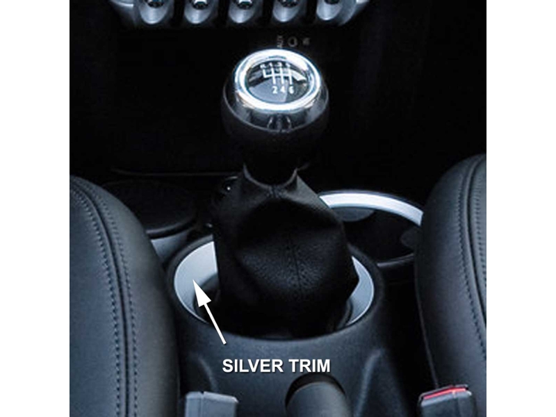 OEM Shift Knob Manual Plastic Silver Trim MINI Cooper Non-S R55 R56 R57