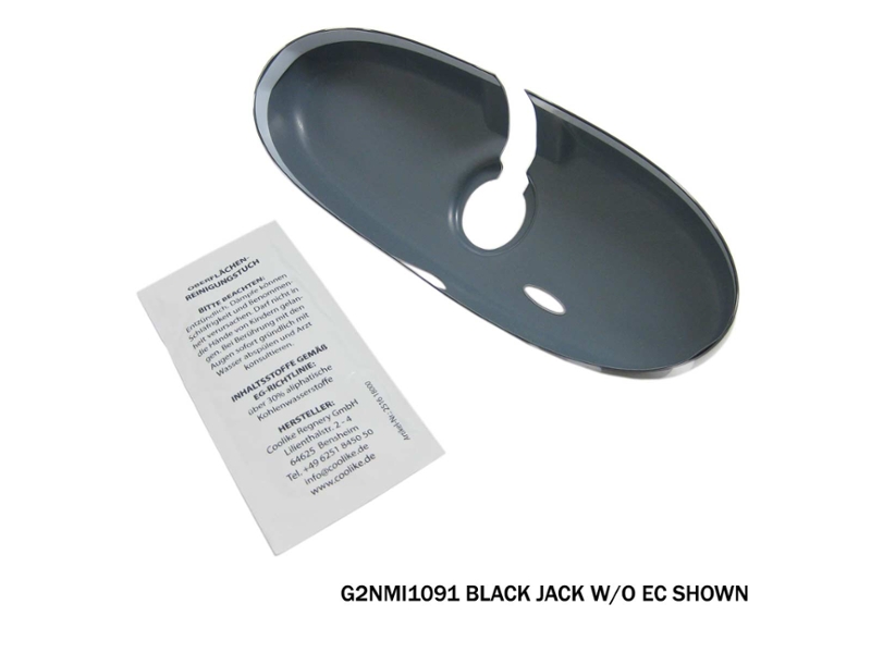 Mirror Cap Interior Black Jack w/EC - R50/53/55/56/57/60 MINI Cooper & S