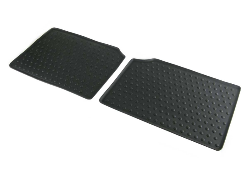 Front Rubber Floor Mat W/ Wing Logo Oem Mini Coope