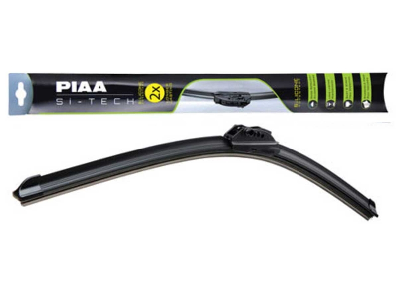 Piaa Si-tech Silicone Flat Wiper Blade Front Pair 20 & 21