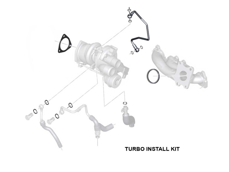Mini Cooper S Turbo Upgrade Kit Gen2 R56 R55 R57 R58 R59 R60 R61