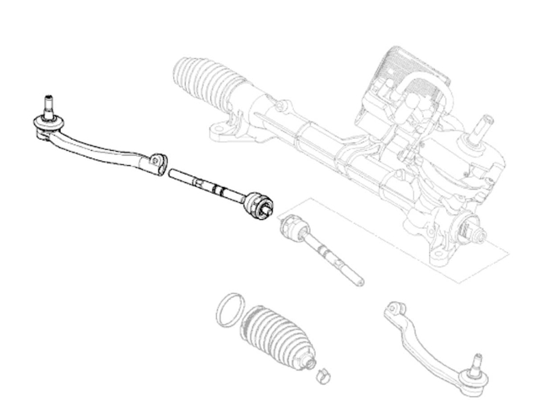MINI Cooper & S tie rod assembly Value Line R55/56/57/58/59