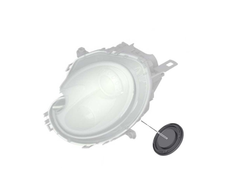 Mini Cooper Headlight Low Beam Access Cover Oem Gen2 R55 R56 R57 R58 R59 R60 R61