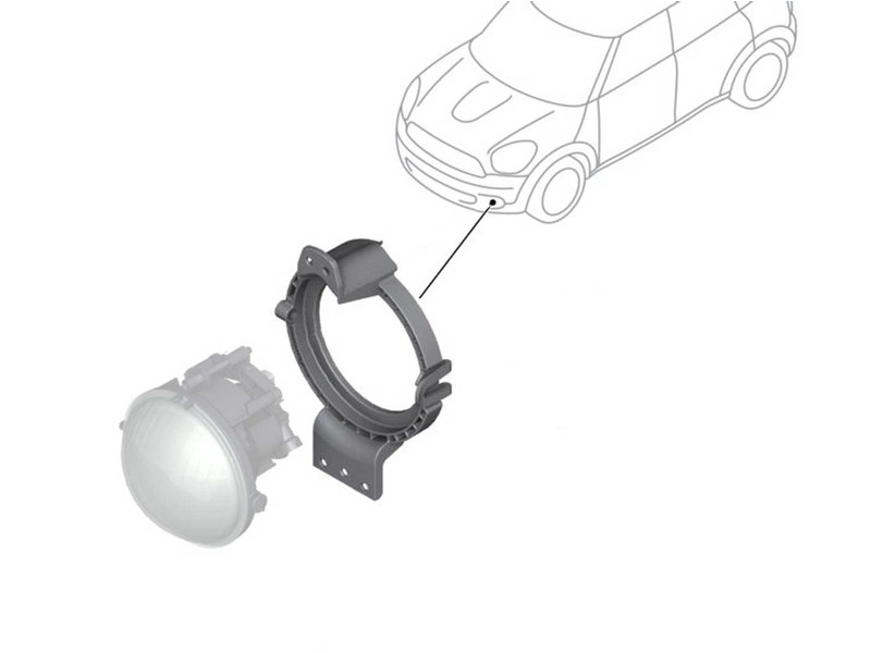 Mini Cooper S Bracket For Parking fog Light Modu