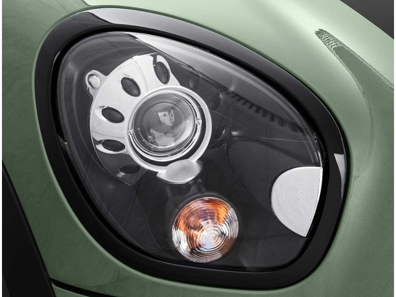 Mini Countryman Headlights Bi-Xenon Adaptive Black Right OEM R60 R61