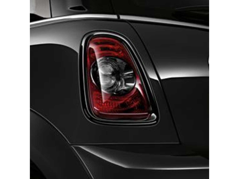 Blackout Tail Light Trim Pair - Fits Mini Cooper &