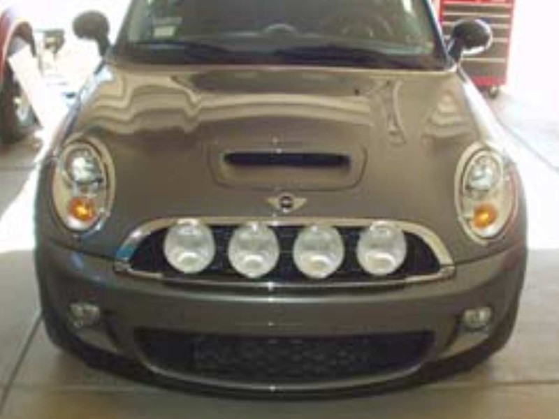 DRIVING LIGHT BRACKETS QUAD GEN2 R57 MINI COOPER S CONVERTIBLE 2011+