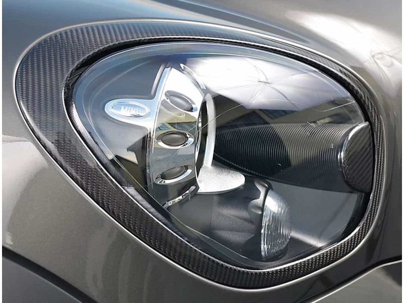 MINI Cooper Carbon Fiber Headlight Trim pair Gen2 R60 Countryman