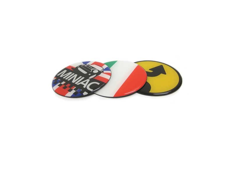 Dome Style 3 Magnetic Badge - Brunei Flag