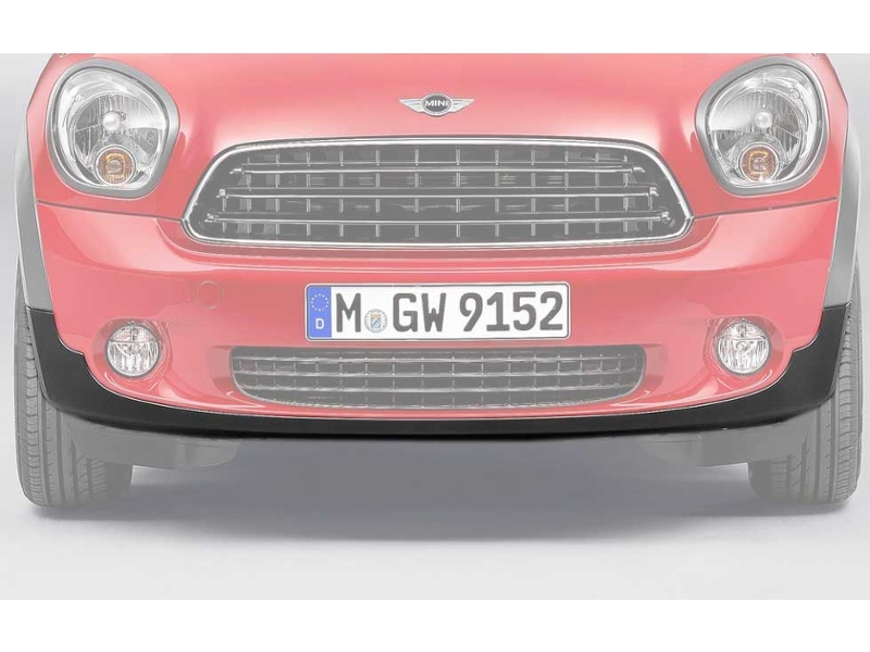 Auto Frontspoiler Lippe für Mini Paceman R61 Cooper/D/S/SD/JCW 3-Door 2013  2014 2015 2016, Segmentiert Kratzfest Kollisionssicher Lippenspoiler