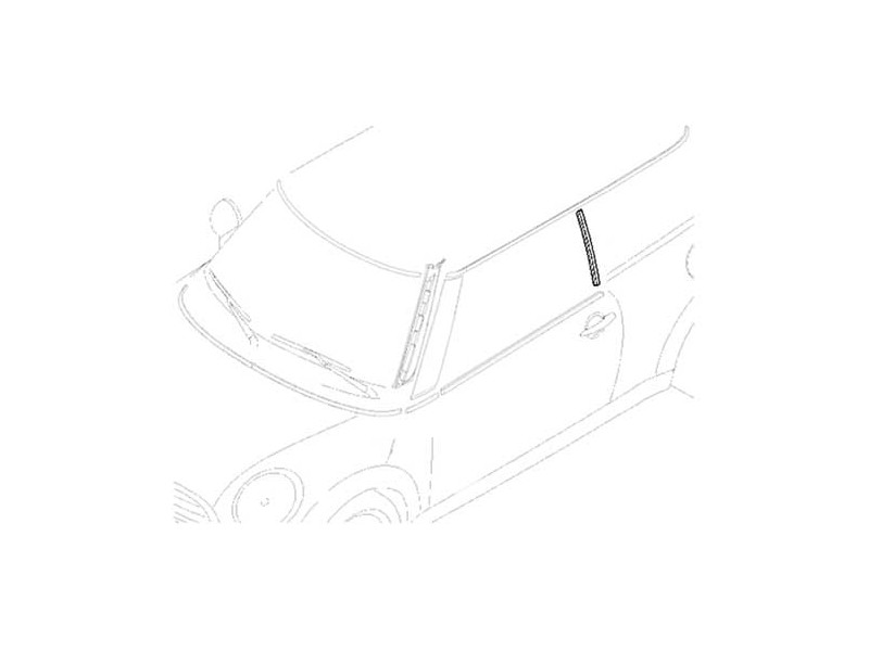 Mini cooper a pillar trim replacement deals