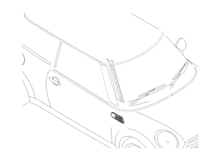 Right Side Scuttle OEM | Gen2 MINI Cooper S R55 R56 R57 R58 R59 2011+