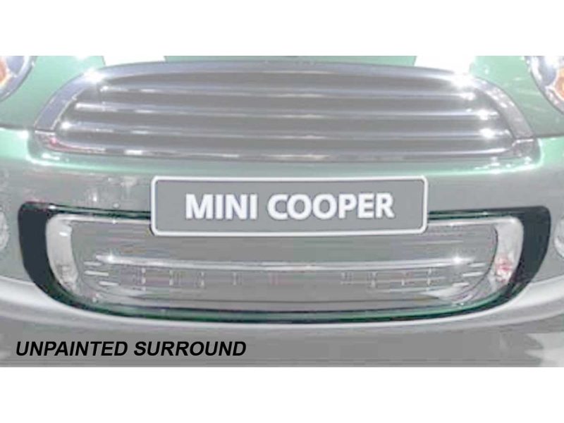 OEM Bumper Lower Grille Surround trim unpainted Chrome Line MINI Cooper Non-s R55 R56 R57 R58 R59 Gen2
