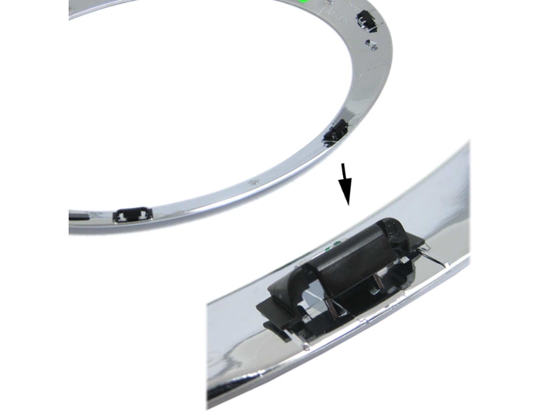 MINI Cooper Headlight Trim Clip 8-pak OEM Gen2 R55 R56 R57 R59 R60 R61