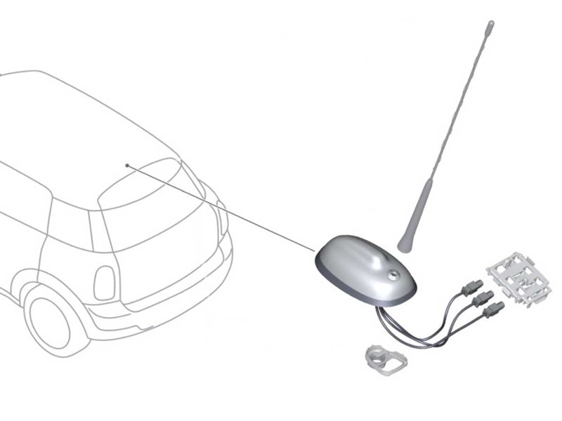 Antenna Base Navigation/music Interface Oem