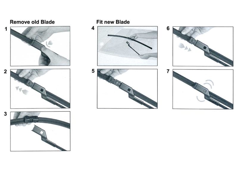 Wiper Blades FRONT Pair OEM | MINI Cooper F54 Clubman Gen3