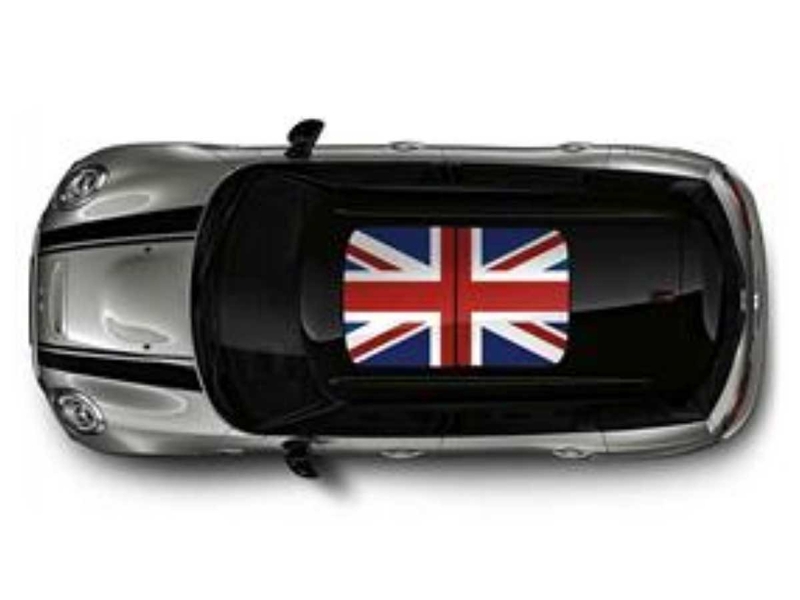 Mini Cooper Sunroof Decal Graphics Union Jack Gen3