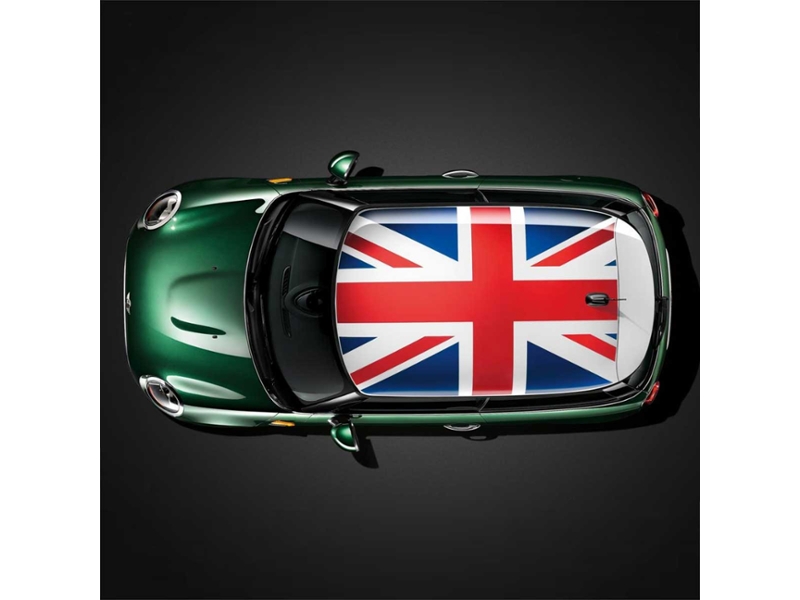 Oem Roof Decal Union Jack For White Roof Gen3 Mini
