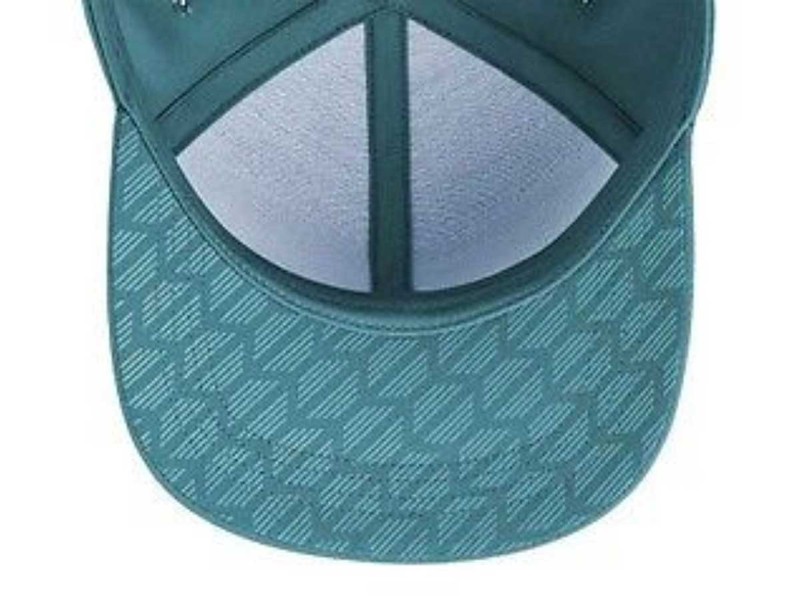 Mini Baseball Cap Wings Logo In Aqua