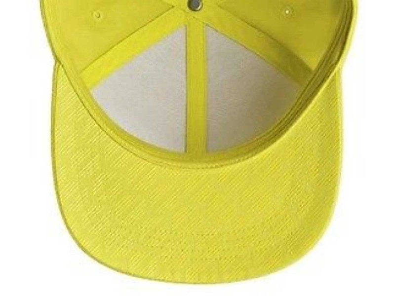 Mini Baseball Cap Wings Logo In Lemon