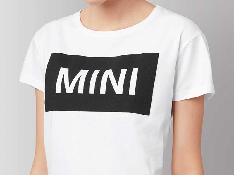 Mini Cooper Mini Logo T-shirt White In Womens Xs
