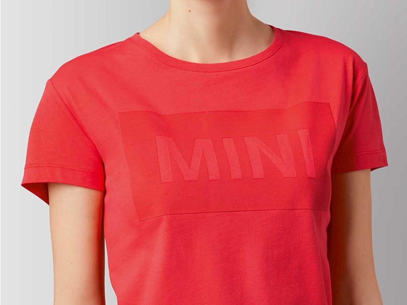 Mini Cooper Mini Logo T-shirt Red In Womens Small