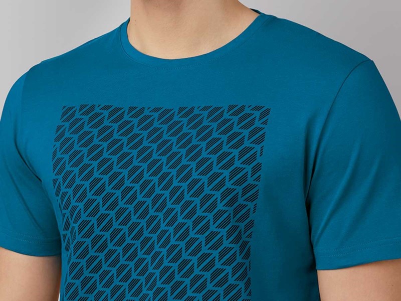 Mini Cooper Signet T-shirt In Island Blue In Mens Sizes Mini Cooper Signet T-shirt In Island Blue In Mens Sizes