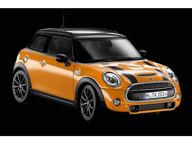 Mini Cooper Model Orange 1:18 Scale Oem Gen3 F56 C