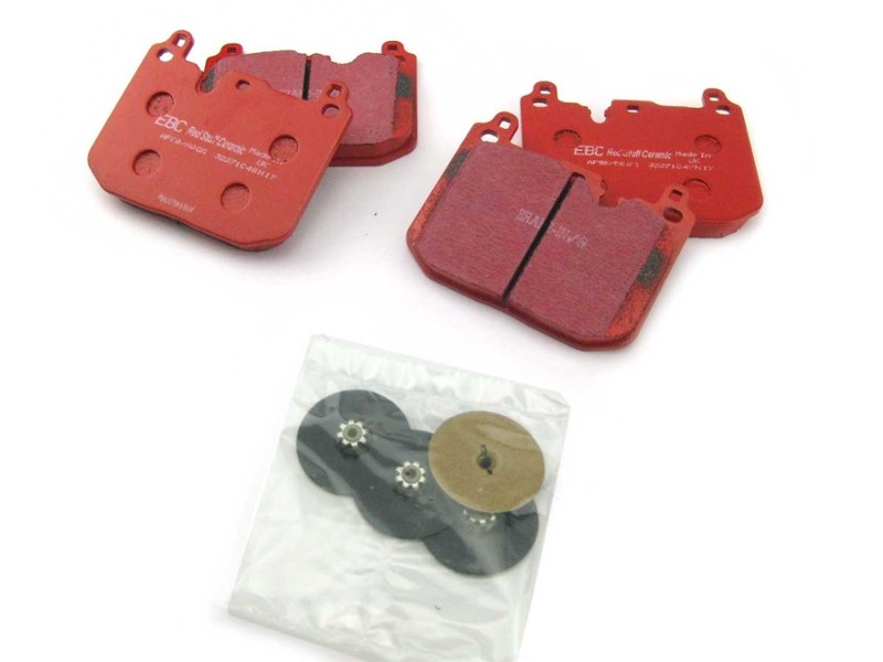 Mini Cooper JCW Front Brake Pads EBC Red Gen3 F56 F57 Mini Cooper JCW Front Brake Pads EBC Red Gen3 F56 F57