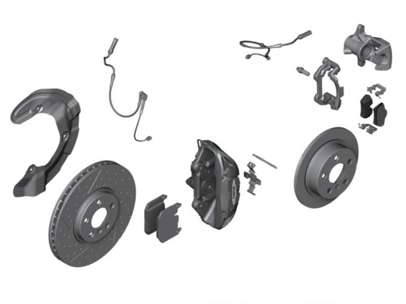 Mini Cooper Jcw Sports Big Brake Kit Oem Gen3 F54