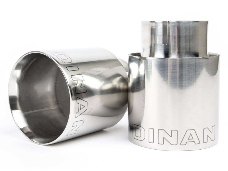 MINI Cooper S Dinan Valved Axle-Back Exhaust Polished Tips Gen3 F54 Clubman & F60 Countryman
