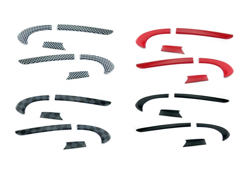 Mini Cooper Door Panel Trim 6-pc In Red Gen3 F56 F