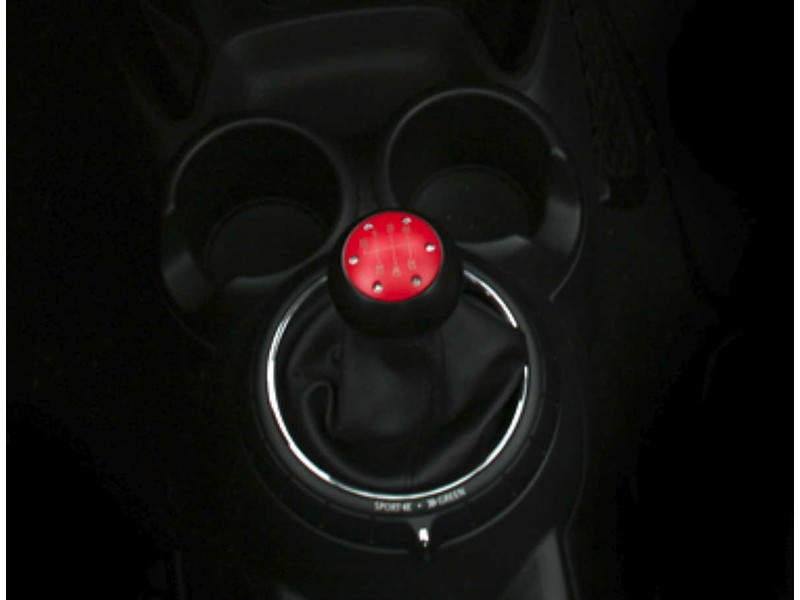 Mini Cooper Shift Knob Red 6-speed R55-R61 & Gen3 F55 F56 F54 F57