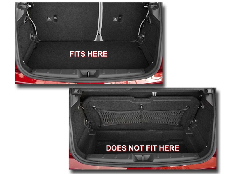 Trunk Cargo Mat for False Floor Rubber Black OEM | Gen3 MINI Cooper &amp; S F56 Hatchback (2014&plus;)