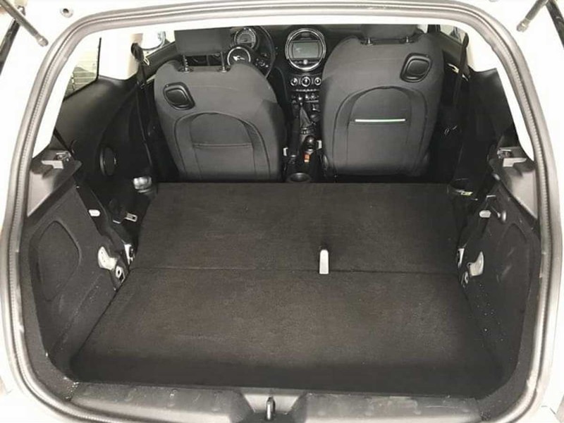 MINI Cooper Carbon Fiber Rear Seat Delete Kit with Slot Gen3 F56
