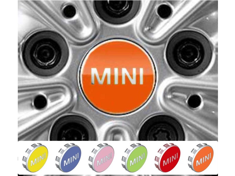 LIUSHI Car Wheel Hub Cover 54mm Wheel Center Cover for Mini Cooper S Clubman Coupe R50 R53 R56 R60 F56 John Cooper Works British Flag Hub Caps Decoration Centre Cover Color : For JCW