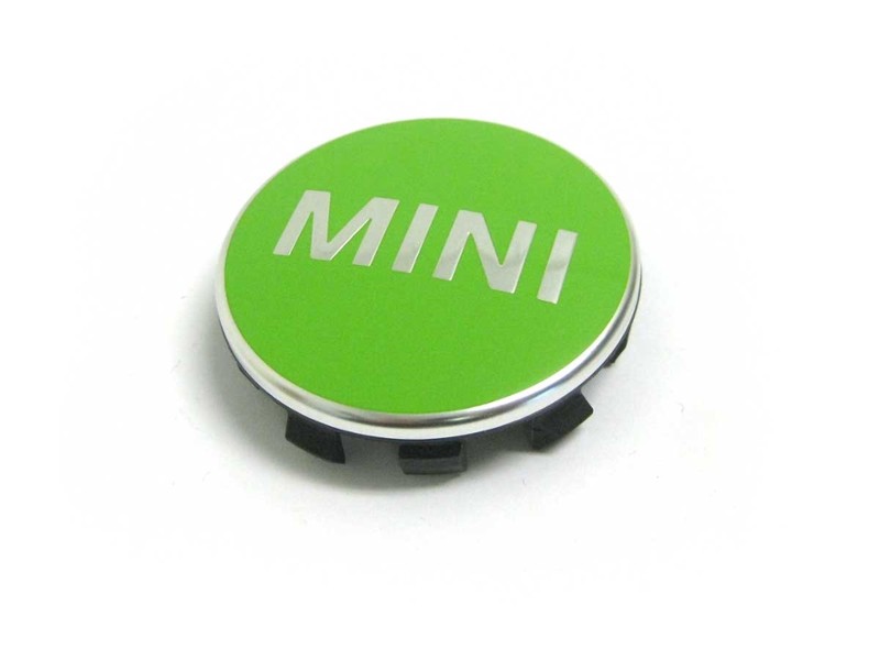 Mini Cooper Center Hub Cap in Green OEM Gen3 F55 F56 F54 F57 F60