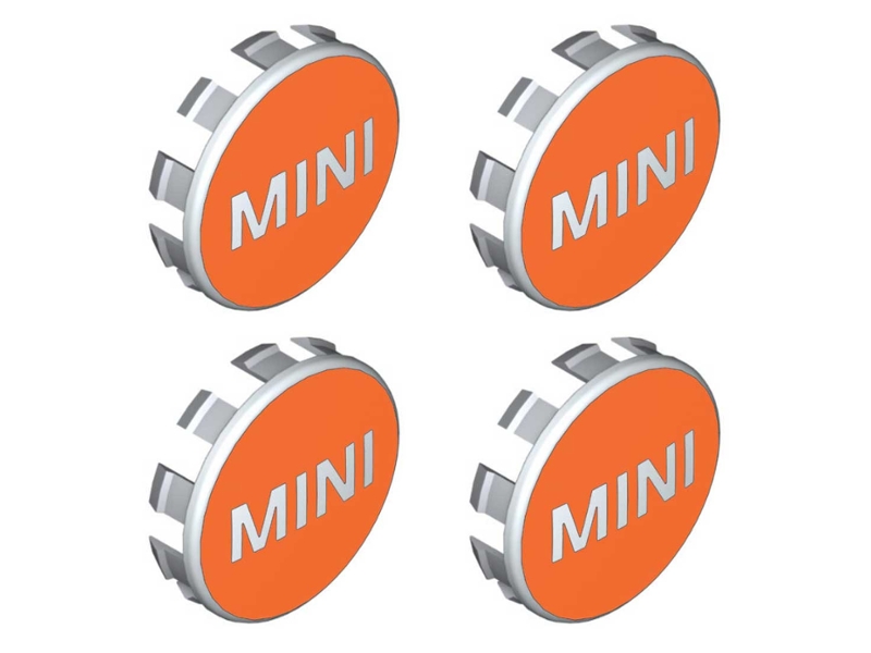 MINI Cooper Floating Logo Wheel Center Cap Set 36122469709 F56 F54 F55 –  ALLMAG Auto Parts