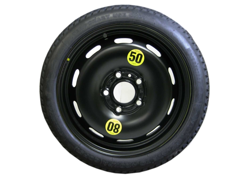 Mini Cooper Spare Tire Space Saver 15in. 5-lug